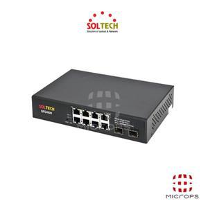 [솔텍] SOLTECH SFC450R L2 기가비트 이더넷 광 스위치허브