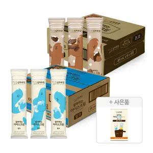 상하목장 얼려먹는 아이스크림 밀크 85ml, 24개+얼려먹는 아이스크림 초코 85ml, 24개+아이스홀더, 1개