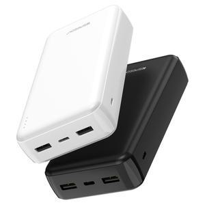 2개 구성! 스피디 슬림 듀얼 20000mAh 보조배터리 (+C타입 케이블 포함)