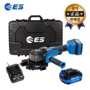 ES산업 충전철근캇타기 EL20SC 풀세트 5.0Ah 2배터리 125mm 충전 철근 컷터 절단기