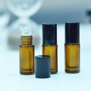 롤링 컬러 유리 롤온 공병 투명 갈색 10ml