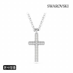 [/본사정품] Insigne Pave 십자가 로듐 목걸이 5675577