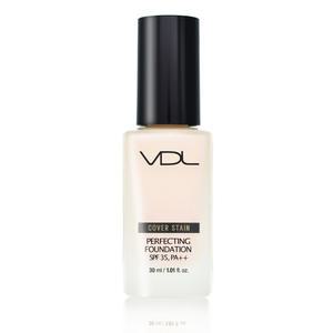 VDL 커버스테인 퍼펙팅 파운데이션 30ml V01 (17호 따뜻한 옐로우톤)
