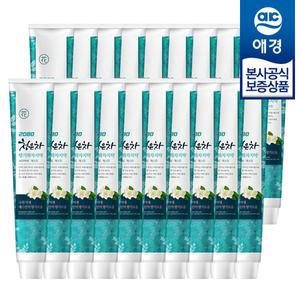 [애경] 2080 청은차 향기화차 치약 190g x20개