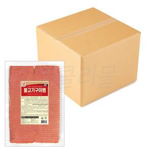 사조오양 불고기구이햄 1kg x 10개