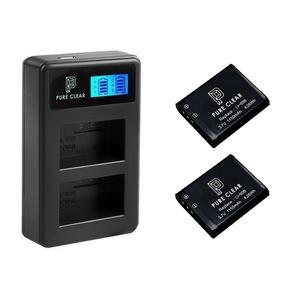 퓨어클리어 리코 DB-110 2구 충전기+배터리2 GRIIIX GRIII GR3 GR3X HDF