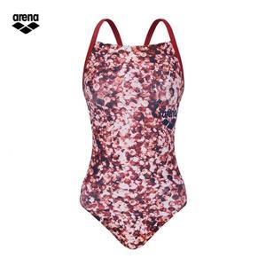 아레나 선수 스토니 A4BL1CO04 RED (주머니백 증정)  여성 수퍼플라이백 원피스 실내수영복