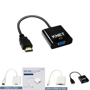 HDMI TO VGA RGB D-SUB 컨버터 변환 젠더 케이블/모니터/스크린/티비/TV/컴퓨터/단자/포트/변환/영상