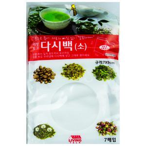 리빙토크 다시백(소) 7x9cm 7매입 5개
