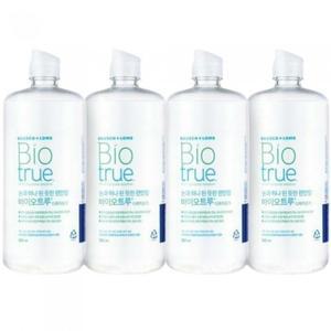 리뉴 바이오트루 500ml x 4개 렌즈세척액