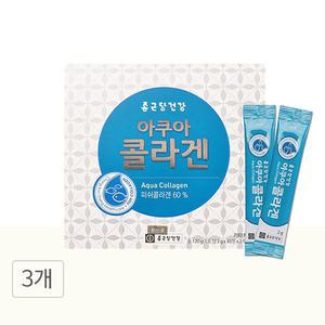 종근당건강 아쿠아 콜라겐 2g 60포 3개
