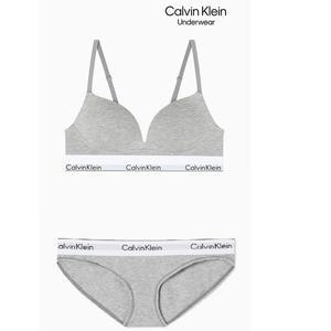 [Calvin Klein Underwear](신세계 사우스시티)모던코튼 푸쉬업 브라팬티 SET(QF7623ADF3787AD-P7A)
