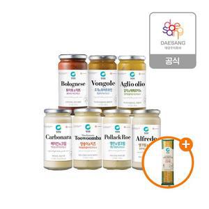 청정원 파스타소스 7종 4개 골라담기 + (증정)스파게티면250g