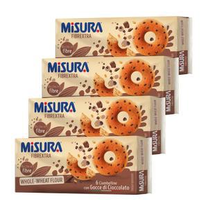 MISURA 미주라 초코 통밀 도너츠 230g x 4박스 카페 디저트 코스트코