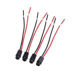 T5 LED 전구 거치대 소켓 1.2W W3W 폭 계기 조명 플러그 익스텐션 케이블 하네스 개