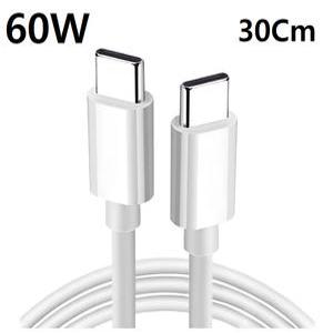 C to C 60W 30Cm PD 충전/데이터 CtoC C타입 -벌크