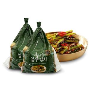 피코크 조선호텔 열무김치 3kg (1.5kg*2팩)