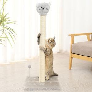 고양이 멍냥이랑 야옹이 수직 스크래쳐 고양이장난감 (WFH2QFW)