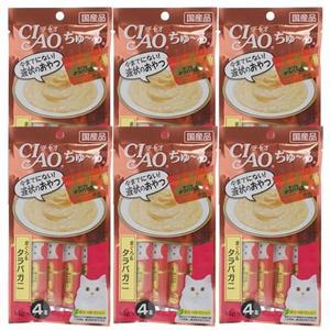 고양이 습식 간식 참치 게살 4개입 6P 파우치 스틱 (WFH2RRD)