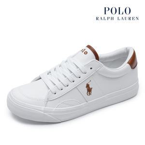 [롯데백화점]폴로랄프로렌 POLO RYLEY 여성 스니커즈 RL00565100 화이트탄