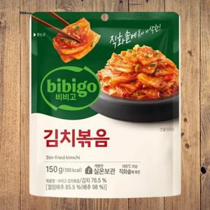 CJ 비비고 김치볶음 150g X5개 볶음김치 라면과 함께 먹으면 굿 여행용김치