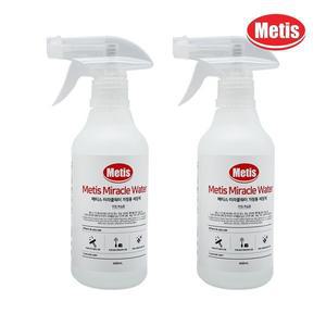 [신세계라이브쇼핑]메티스 미라클워터 주방/욕실용 세정제 400ml x2개