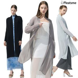 플리츠미 25SS 썸머 쉬폰 롱가디건 1종