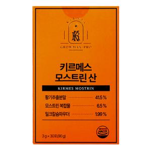 키르메스 모스트린산 2g x 30포 1박스 황기추출분말 밀크칼슘