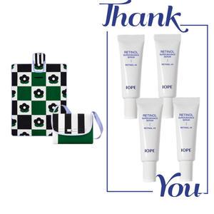헤라 스프링 피크닉 매트 + 아이오페 레티놀 슈퍼 바운스 세럼 40ml(10ml x 4개입) 세트