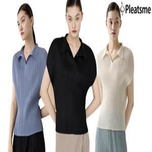 25SS 플리츠미 셔츠 카라 블라우스
