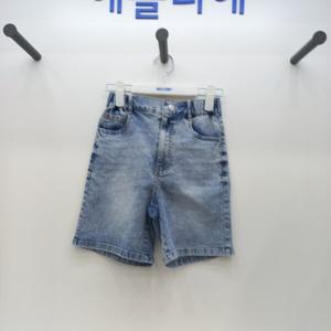 [에꼴리에]5부 오픈 밴딩 워싱진(24B0258  BL)