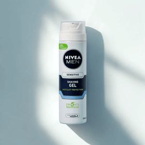 니베아 맨 센서티브 쉐이빙 젤 면도젤 200ml 3개 부드러운 면도