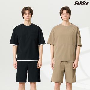 (파격특가! 4종 39,900원!)25SS 펠틱스 썸머 상하의 반팔 셋업 4종 (남성) [F504M]