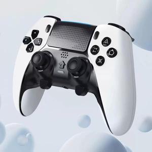 뜨거운 판매 게임 패드 6 축 자이로 블루투스 호환 컨트롤러 PS4/PS4 Slim/PC 용 터보 이중 진동 조이스틱