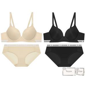 [롯데백화점]게스 [브라2+팬티2] 노와이어 브라팬티세트 GEWBR162BEGEWBR162BK