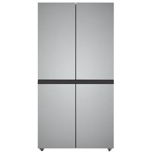 LG전자 T875P111 디오스 오브제컬렉션 매직스페이스 870L 4도어 냉장고(프라임 실버) 전국추가비용없음 국민전자