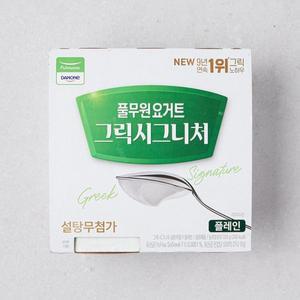 [풀무원]다논 그릭시그니처 플레인(80g*4)