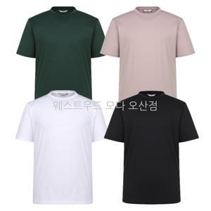 웨스트우드 남성 여름 베이직 그래픽 라운드 티셔츠 WO2MCTR421