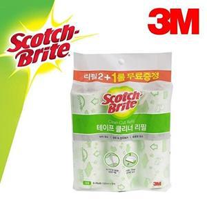 [셀러허브 1]3M393 강력 테이프클리너 대형 리필3매 팩