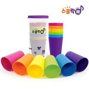 플로우수학 음악교구 스쿨락 컵타컵 세트(6개)