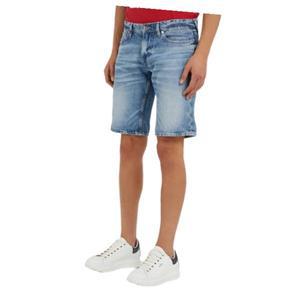 매장정품 게스 GUESS M톤 린넨 혼방 데님 쇼츠 MN2D1001 386438