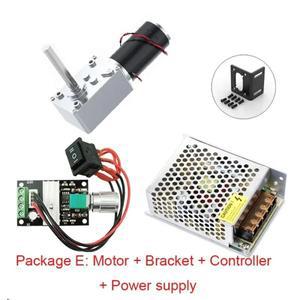 5840-31ZY DC 12V24V 긴 샤프트 51mm 감속 웜기어 모터 대형 토크 고전력 3-100kgcm 가역 자동 잠금 엔지니