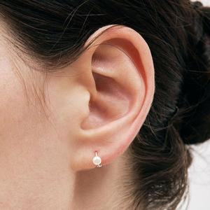 [Hei][sv925] small pearl earring