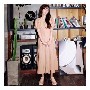 베스띠벨리본사 베스띠벨리 스퀘어 프릴 린넨 원피스 BGOAG2553 810845