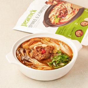 일석이조 소고기버섯전골 703g (볶음밥 소스 포함)
