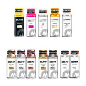 메탈 도색 아크릴 스프레이 락카 1p 형광 DIY 금속 전문가 공예 미술 400ml 페인트