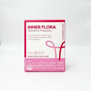 뉴오리진 이너플로라 UREX 프로바이오틱스 170mg x 30캡슐 1개-