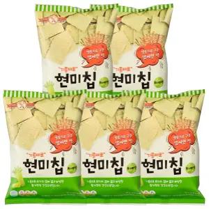 기름제로 현미칩 와사비맛, 60g, 5개