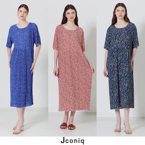 [J CONIQ] 제이코닉 25SS 절개 플리츠 원피스 3종