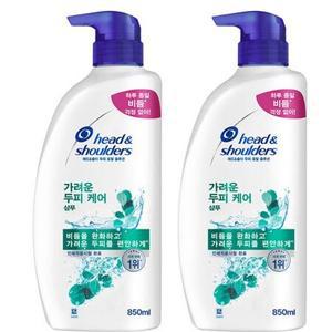 헤드앤숄더 가려운 두피케어 샴푸 850ml x 2